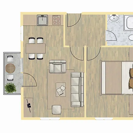 Apartment 10 Im Haus Hühnergott Im Seepark
